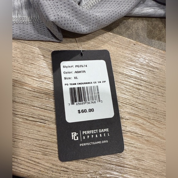 Perfect Game Men's Endurance CoolCore Half-Zip Pullover - Picture 9 of 10